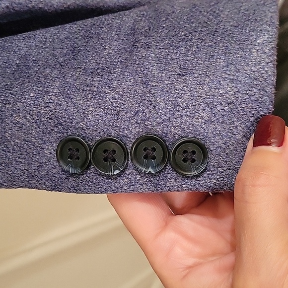 Saks Fifth Avenue Men's Cashmere Silk Jacket NWT Professional Quiet Luxury - Picture 4 of 11